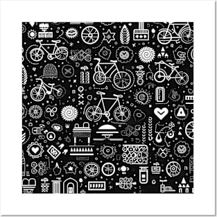 Cycling through the Patterns of Life Posters and Art